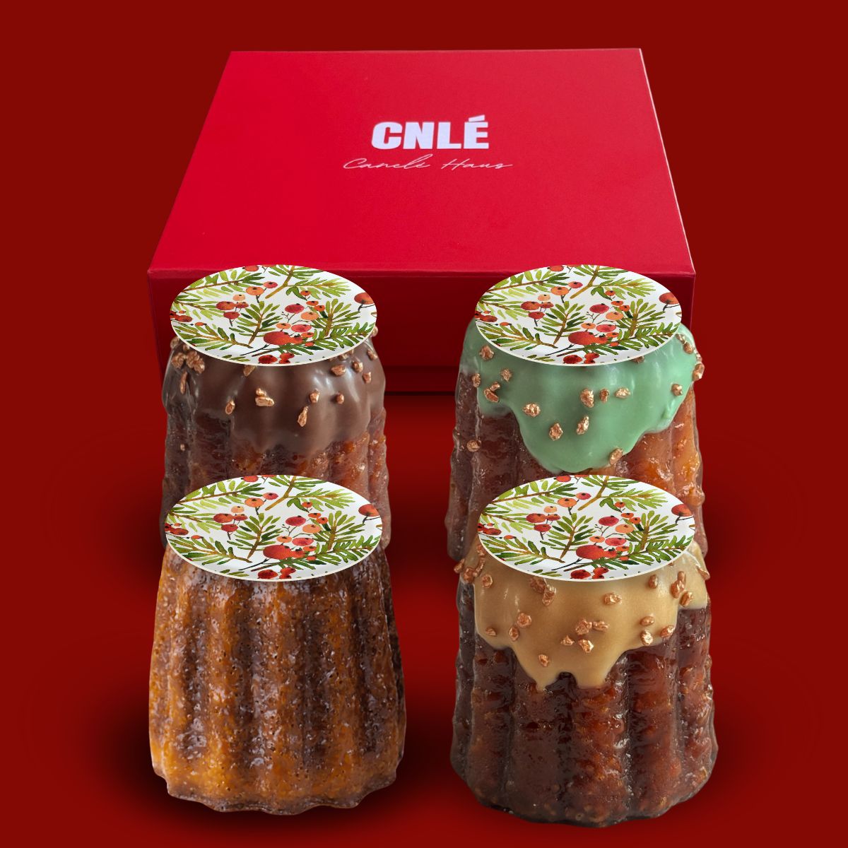 #2 Christmas Canelés - Mixed
