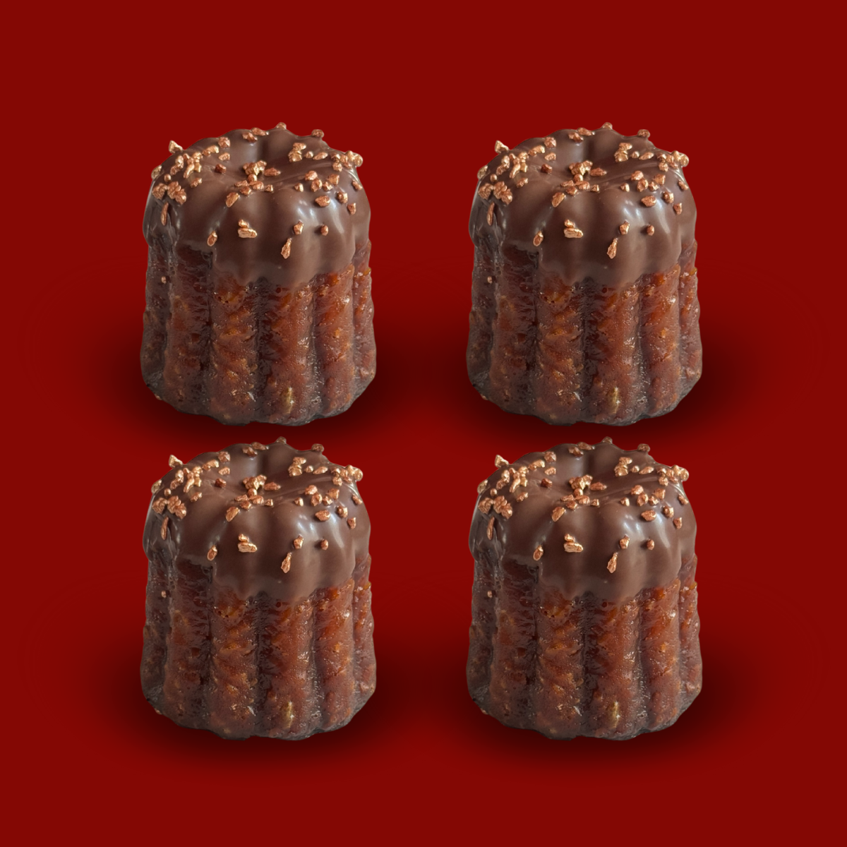 Canelé box - Chocolate Hazelnut