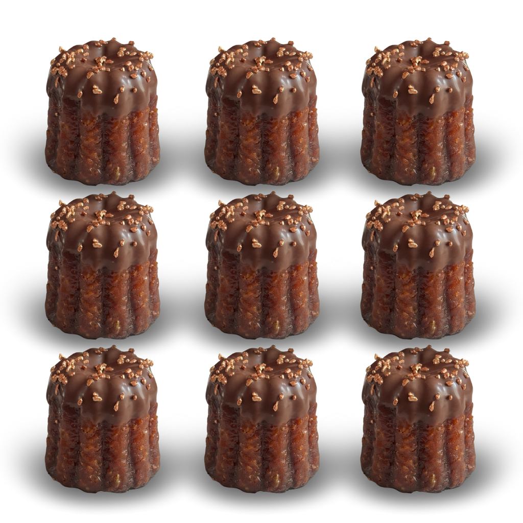 Canelé box - Chocolate Hazelnut