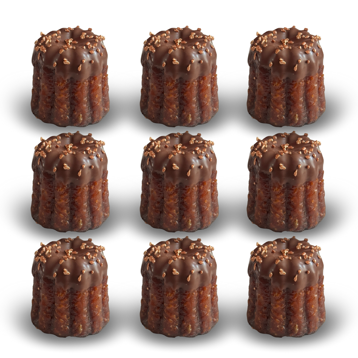 Canelé box - Chocolate Hazelnut
