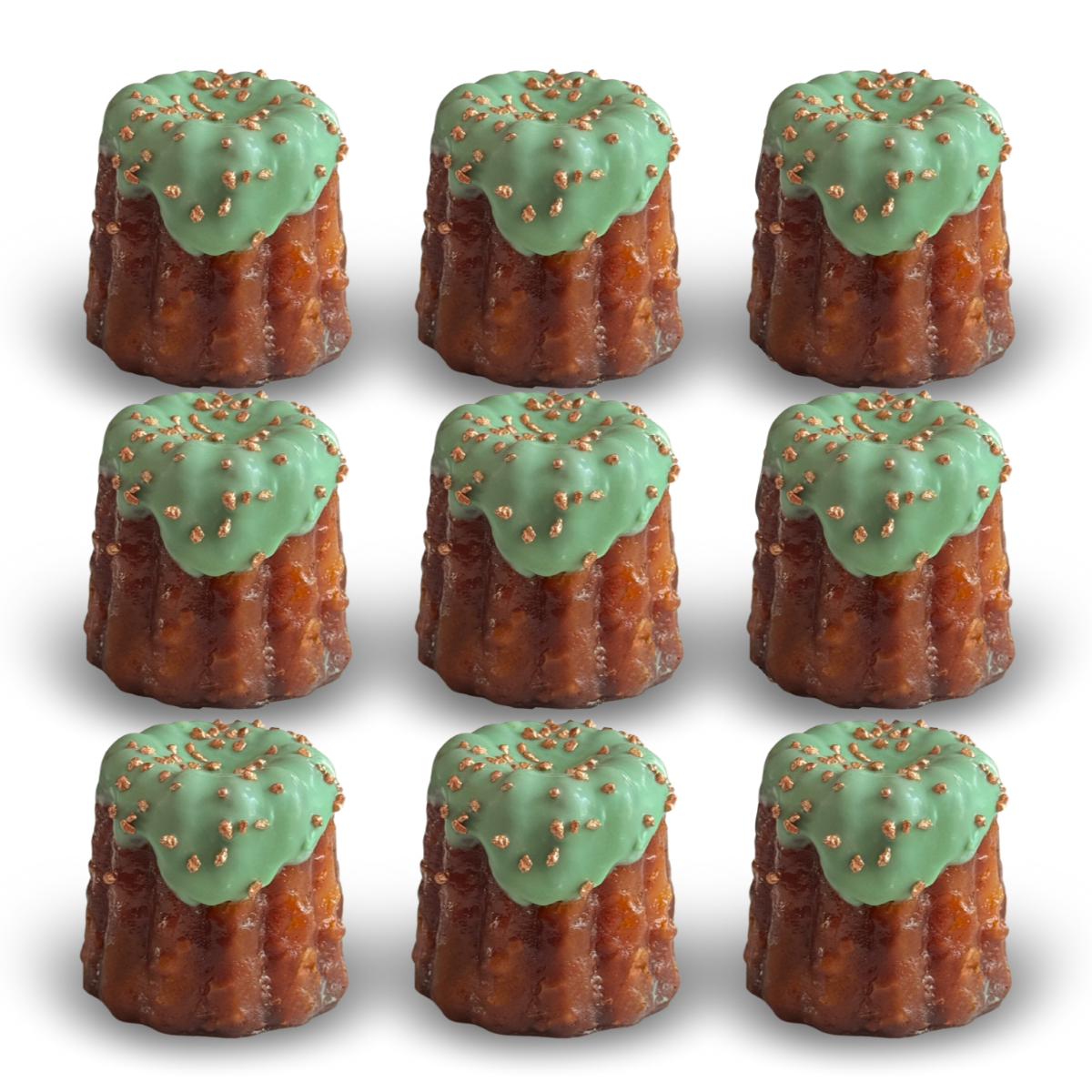 Canelé box - Pistachio