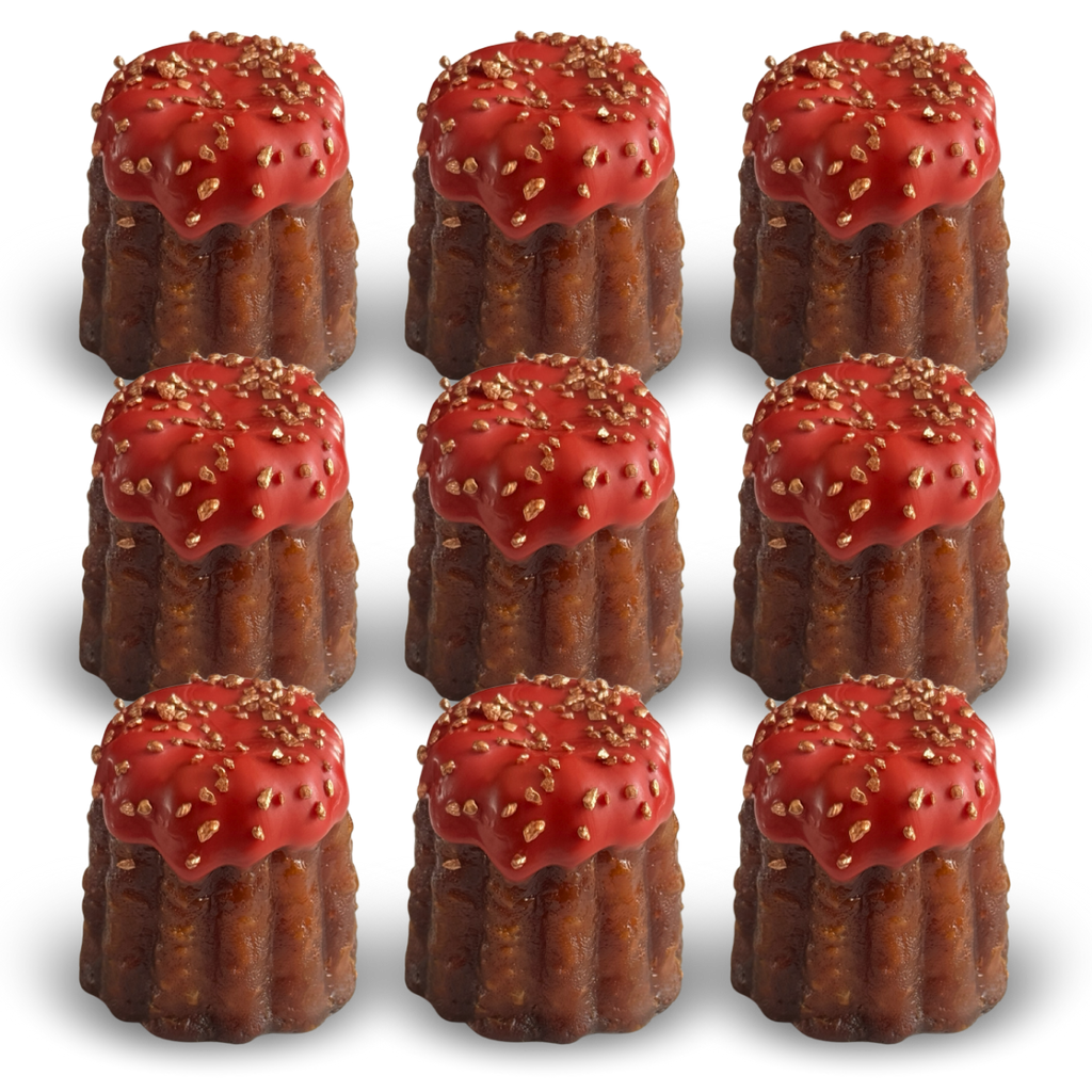Canelé box - Raspberry