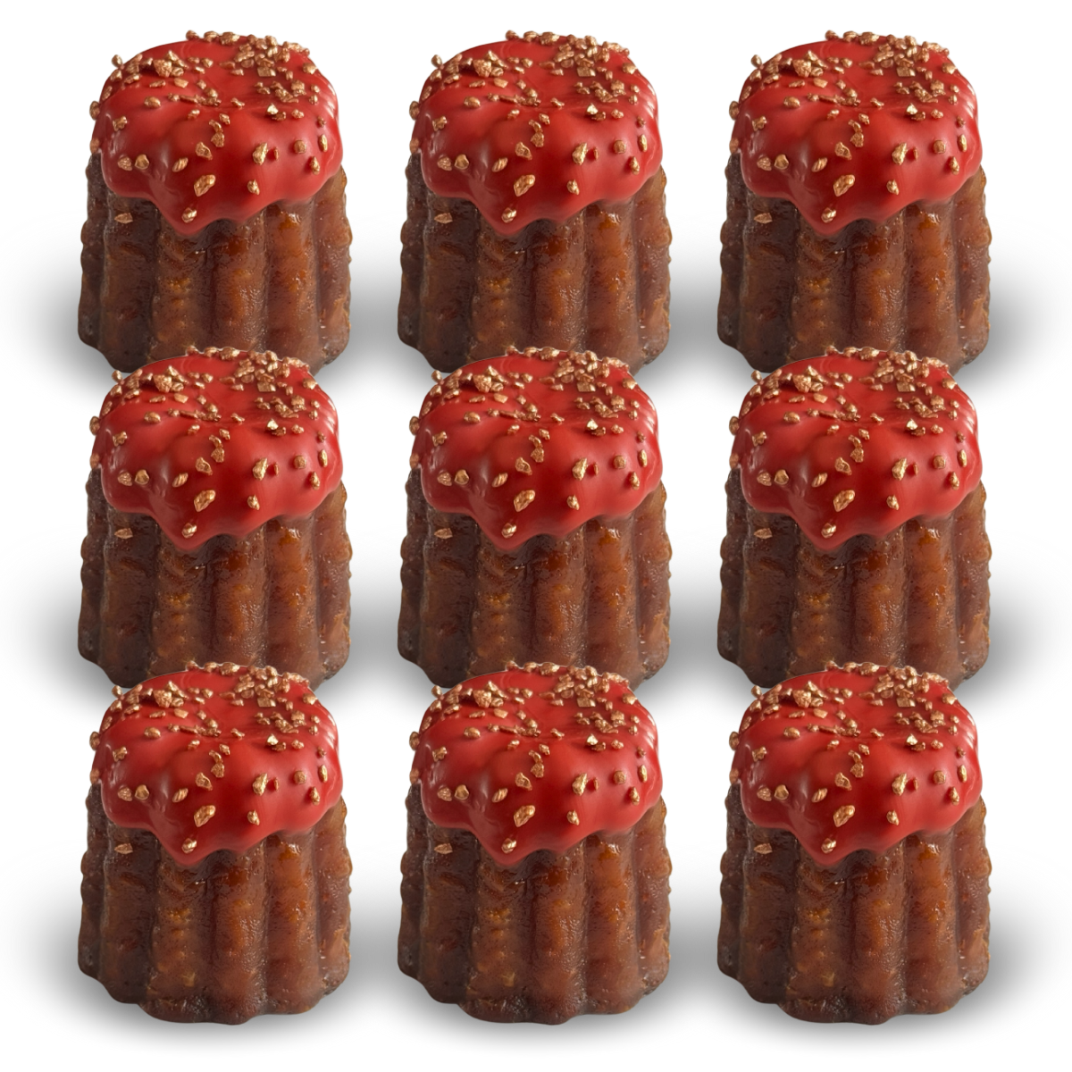 Canelé box - Raspberry