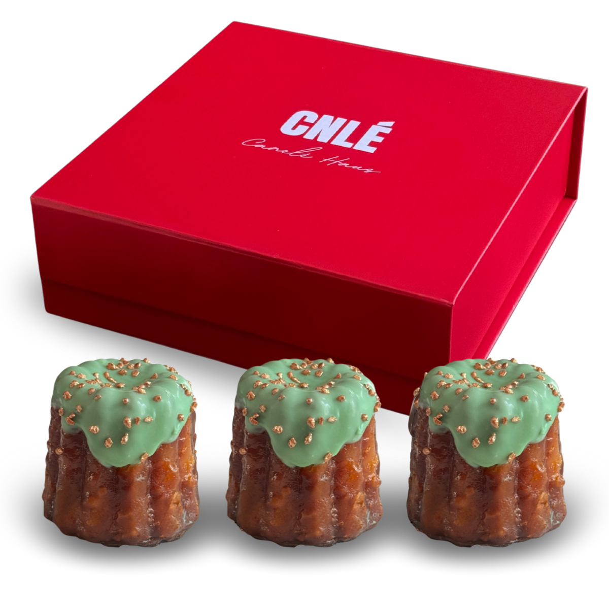 Canelé box - Pistachio
